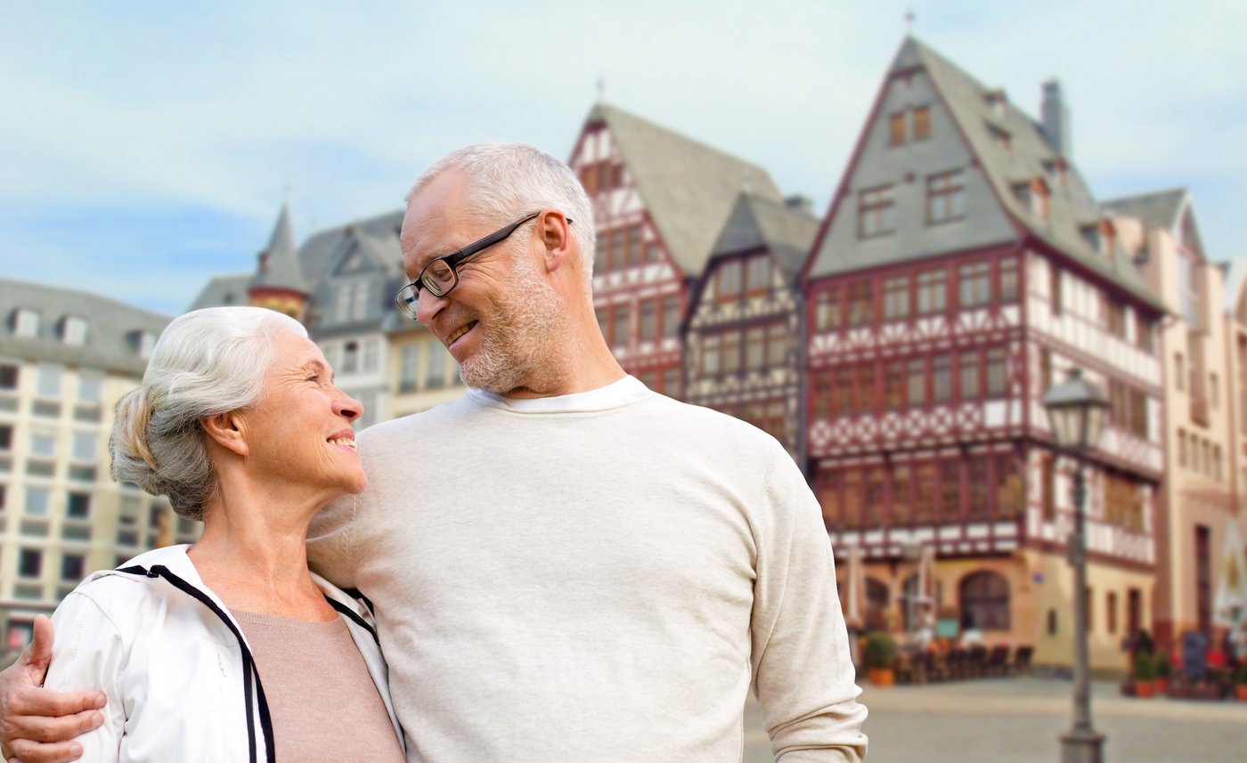 Senioren genießen ihre Rente in Deutschland