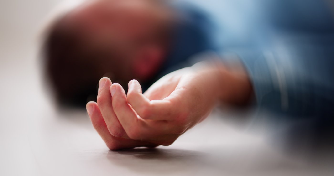 Gestürzte Person, epileptischer Anfall